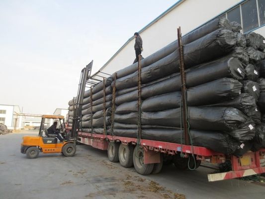 Flexible HDPE Geomembrane Liner with Smooth Surface Puncture Resistance ≥20N Width 1-12m