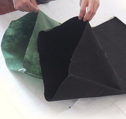 Negro no tejido no tóxico del verde 200g-1400g de Geobag del geotextil de los PP