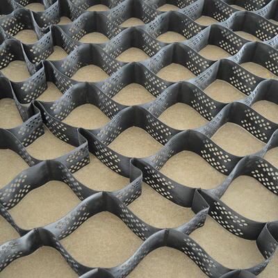 HDPE Geocell del polietileno de alta densidad en caminos de la construcción