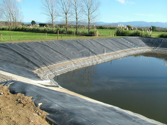 Liso impermeable del HDPE de la filtración anti compuesta rígida del LDPE Geomembrane texturizado